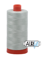 Erie Quilt Art Aurifil Mako Cotton Thread Solid 50wt 1422yds Platinum 2912