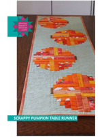 Scrappy Pumpkin Table Runner Pattern