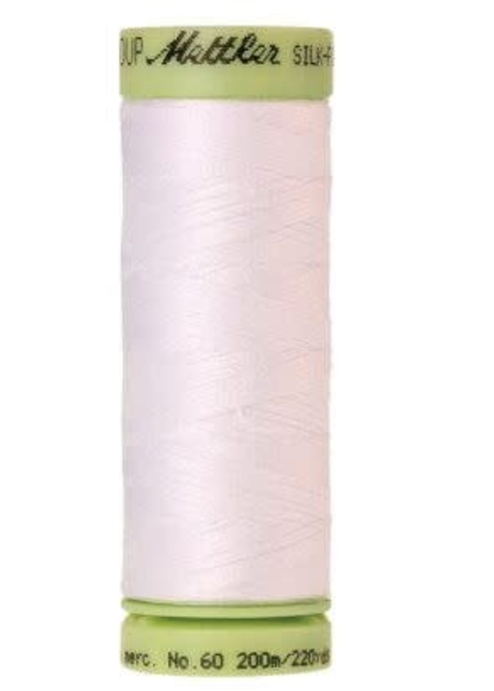 Mettler Threads Mettler – Cotton Thread – Silk Finish – 200m/220yds - White #2000