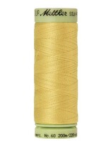 Mettler Threads Mettler Silk-Finish 60wt Solid Cotton Thread 220yd/200M #0115 Lemon Peal