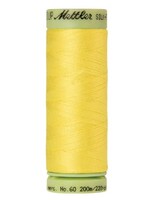 Mettler Threads Mettler Silk-Finish 60wt Solid Cotton Thread 220yd/200M #3507 Lemon Zest