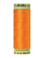 Mettler Threads Mettler – Cotton Thread – Silk Finish – 200m/220yds - Pumpkin #0122
