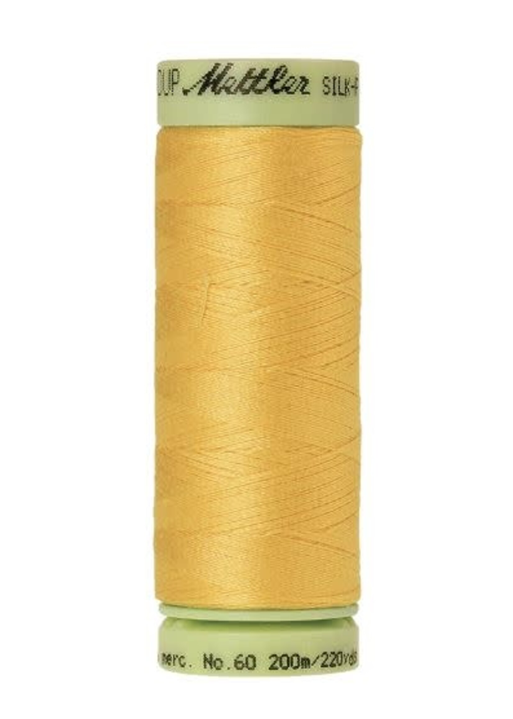 Mettler Threads Mettler – Cotton Thread – Silk Finish – 200m/220yds - Summer Sun #0120