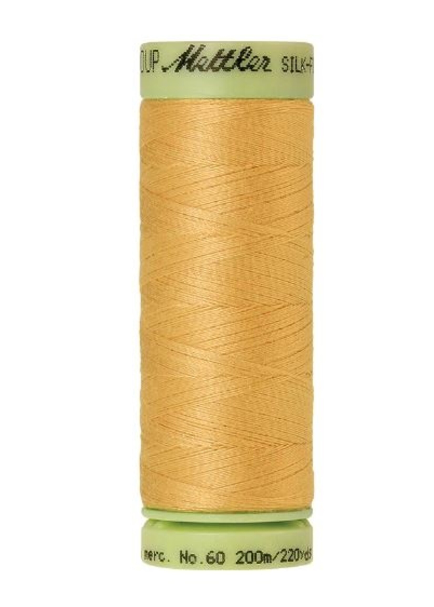 Mettler Threads Mettler – Cotton Thread – Silk Finish – 200m/220yds - Candlelight #0891