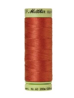 Mettler Threads Mettler Silk-Finish 60wt Solid Cotton Thread 220yd/200M #1288 Reddish Ocre