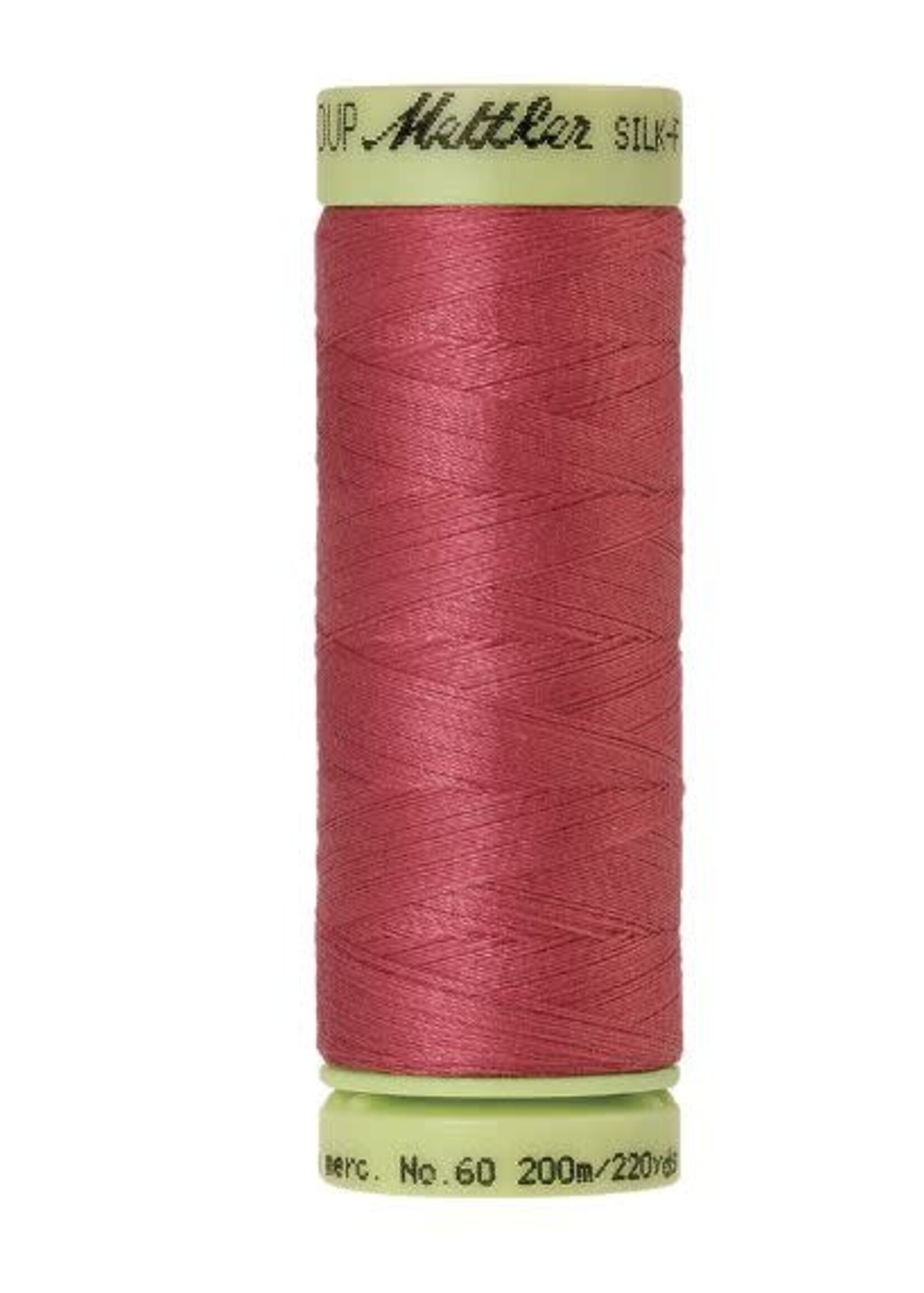 Mettler Threads Mettler – Cotton Thread – Silk Finish – 200m/220yds - Blossom #0628
