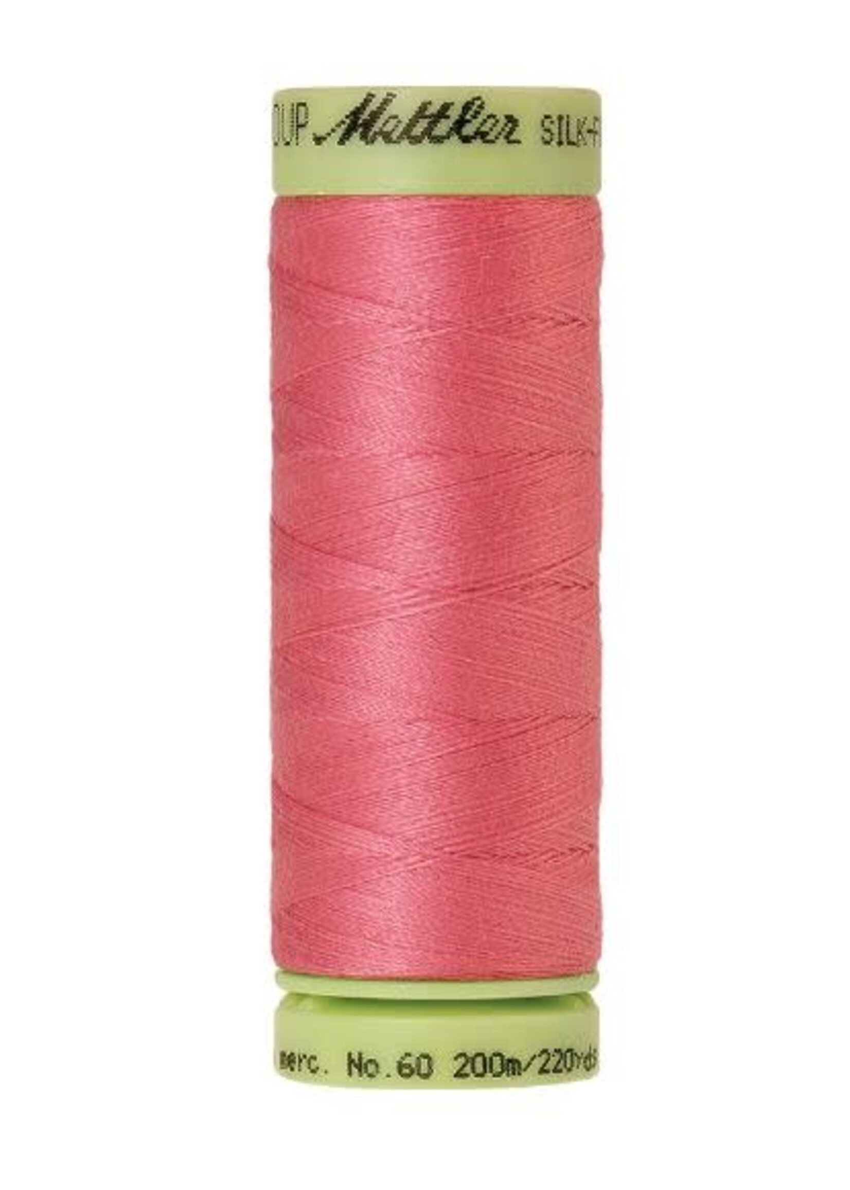 Mettler Threads Mettler – Cotton Thread – Silk Finish – 200m/220yds - Dusty Mauve #0867