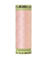 Mettler Threads Mettler Silk-Finish 60wt Solid Cotton Thread 220yd/200M #0085 Parfait Pink