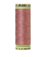 Mettler Threads Mettler Silk Finish 60wt solid cotton thread 220yd/200m #0638 Red Planet