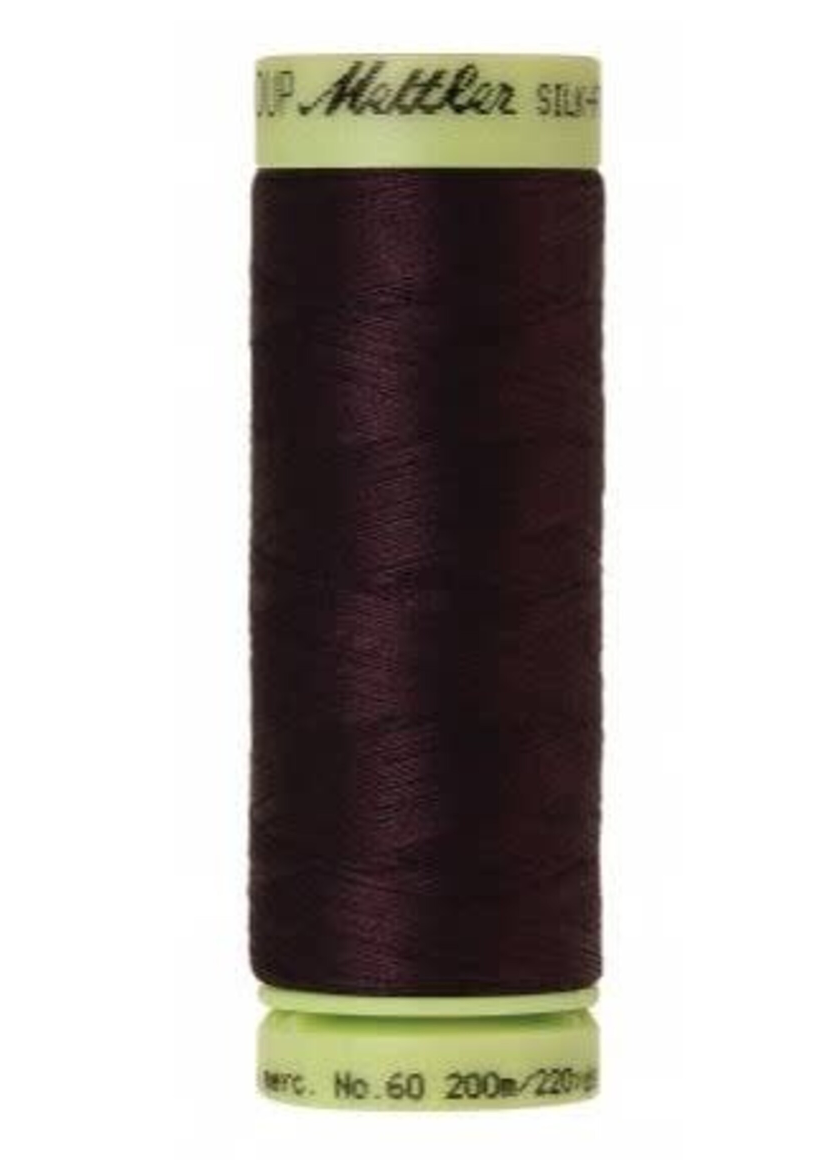 Mettler Threads Mettler – Cotton Thread – Silk Finish – 200m/220yds - Plum #0481