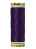 Mettler Threads Mettler Silk-Finish 60wt Solid Cotton Thread 220yd/200M  #0046 Deep Purple
