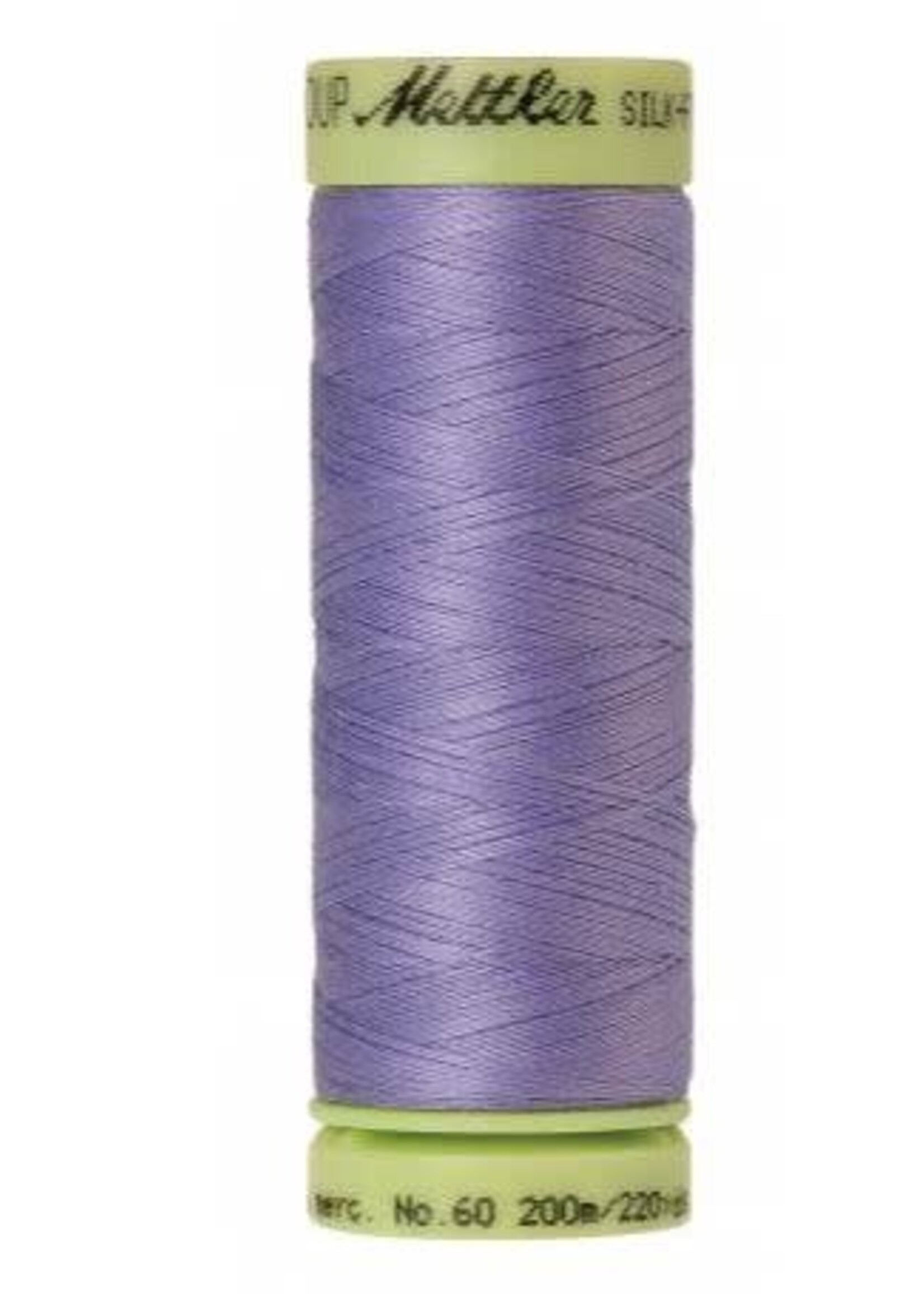 Mettler Threads Mettler Silk Finish 60wt Solid Cotton Thread 220yd/200m #1079 Amethyst