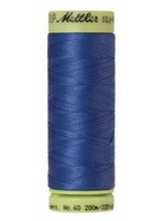 Mettler Threads Mettler Silk Finish 60wt Solid Cotton Thread 220yd/200m #1464 Tufts Blue