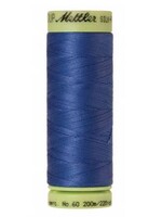 Mettler Threads Mettler – Cotton Thread – Silk Finish – 200m/220yds - Cobalt Blue #0815