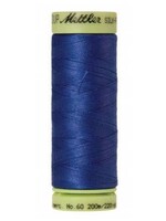 Mettler Threads Mettler Silk-Finish 60wt Solid Cotton Thread 220yd/200M Royal Blue