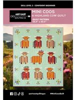 Mini Coos A Highland Cow Quilt Pattern
