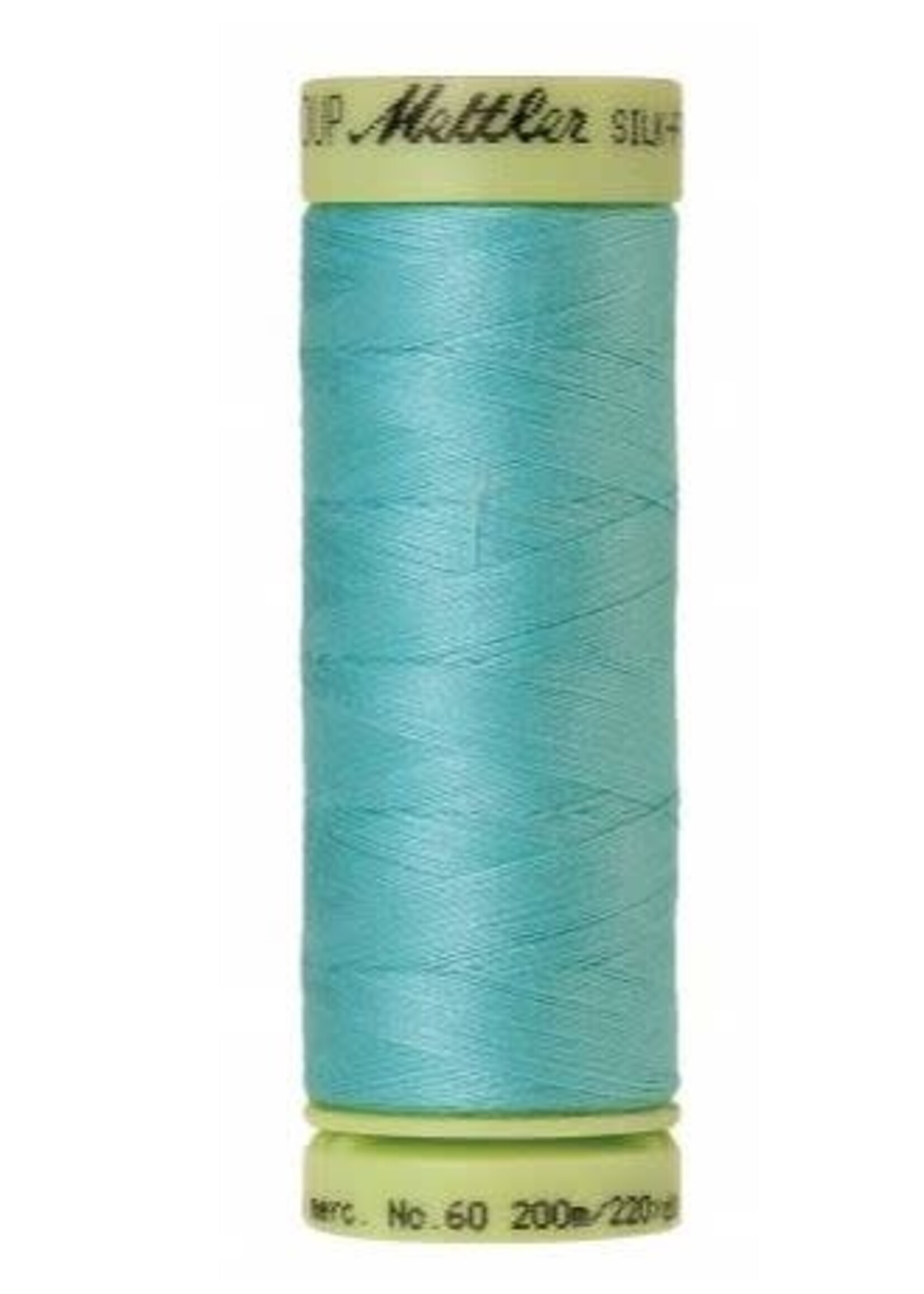 Mettler Threads Mettler – Cotton Thread – Silk Finish – 200m/220yds - Blue Curacao #2792