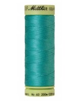 Mettler Threads Mettler Silk Finish 60wt Solid Cotton Thread 220yds/200m #1091 Deep Aqua