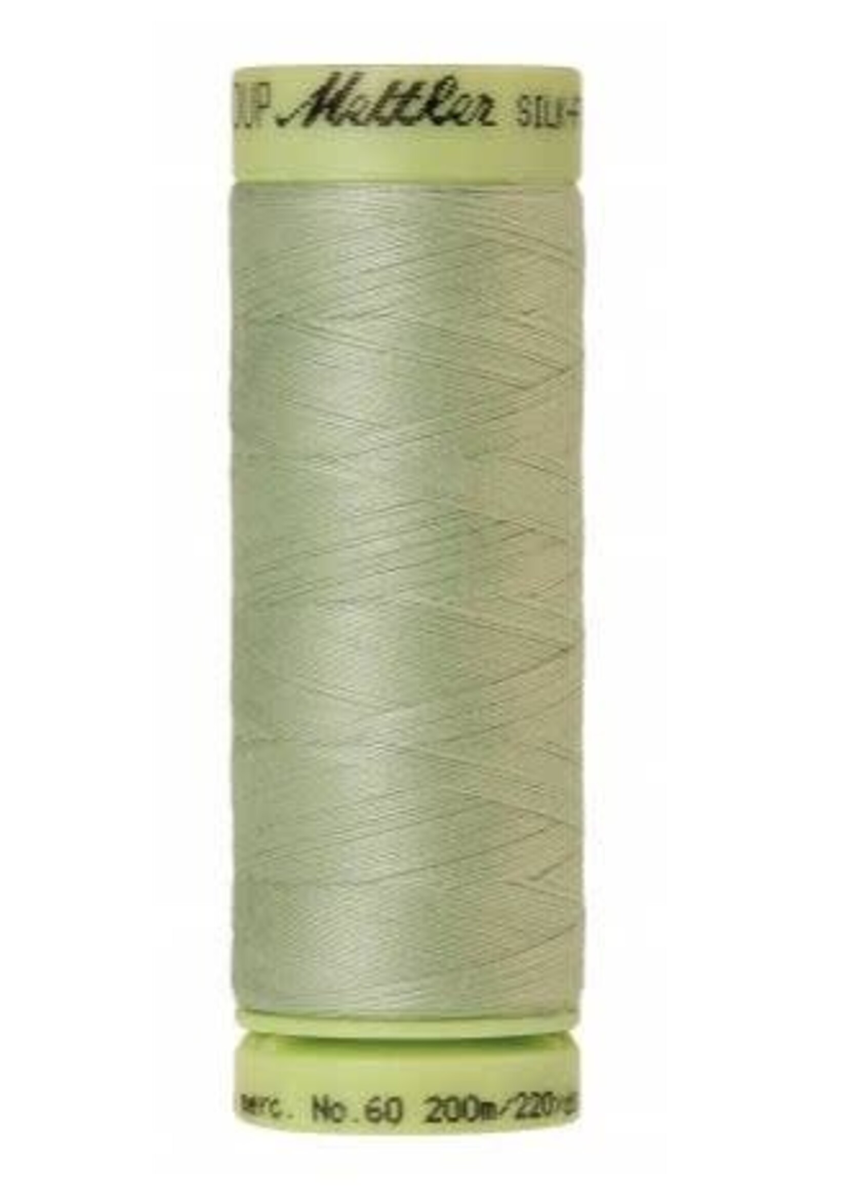 Mettler Threads Mettler Silk Finish 60wt Solid Cotton Thrread 220ys/200m #1095 Spanish Moss