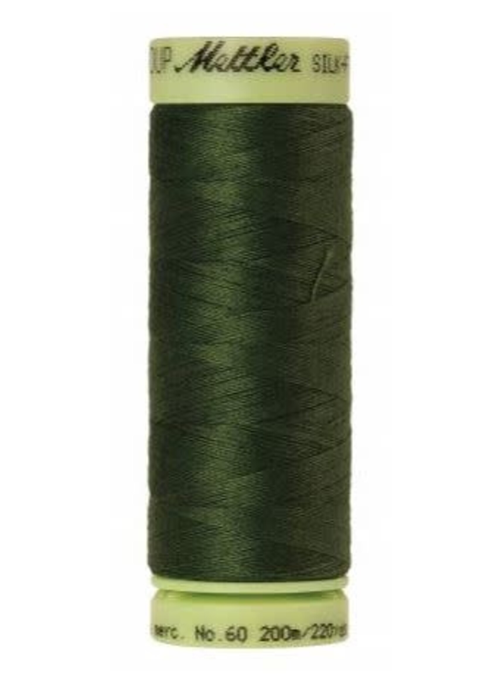 Mettler Threads Mettler – Cotton Thread – Silk Finish – 200m/220yds - Cypress #0886