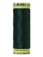 Mettler Threads Mettler Silk-Finish 60wt Solid Cotton Thread 220yd/200M #0757 Swamp