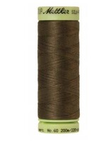 Mettler Threads Mettler Silk-Finish 60wt Solid Cotton Thread 220yd/200M #1043 Olive