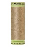 Mettler Threads Mettler Silk-Finish 60wt Solid Cotton Thread 220yd/200M #1222 Sandstone