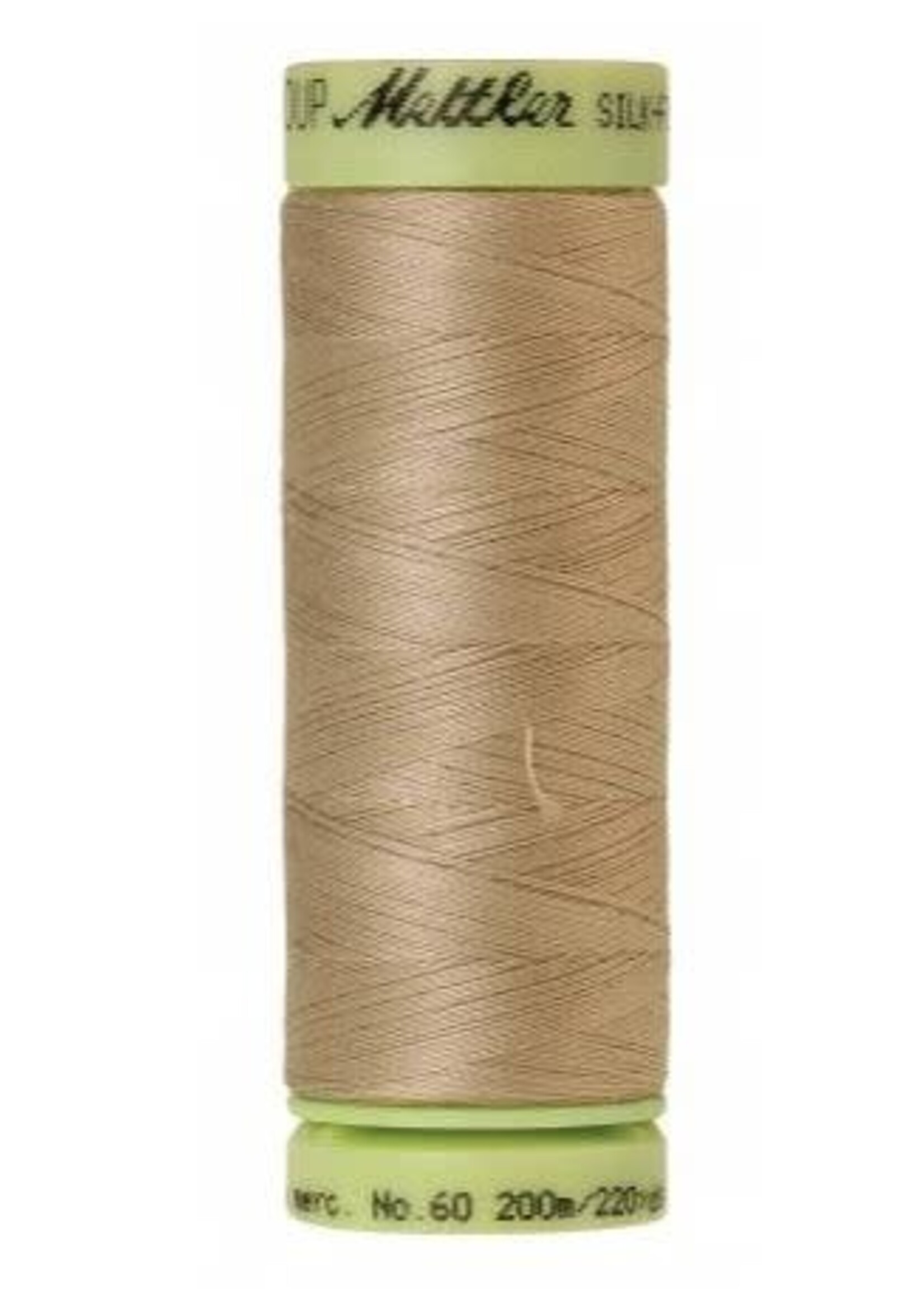 Mettler Threads Mettler – Cotton Thread – Silk Finish – 200m/220yds - Sandstone #1222