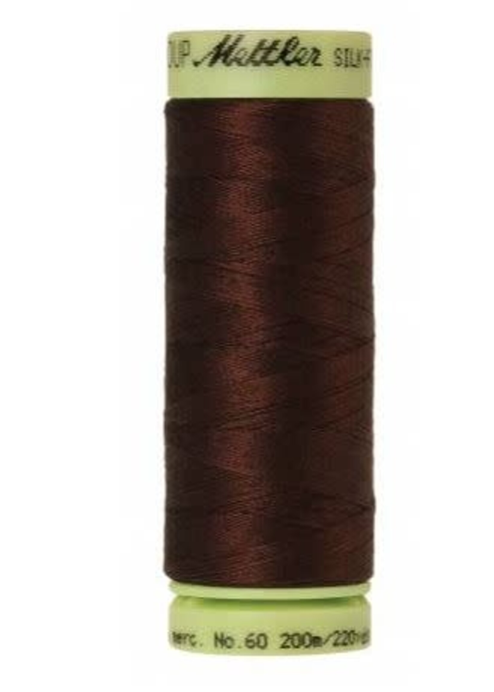 Mettler Threads Mettler – Cotton Thread – Silk Finish – 200m/220yds - Friar Brown #0173