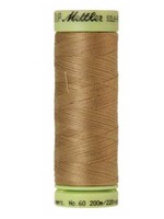 Mettler Threads Mettler Silk Finish 60wt Solid Cotton Thread 220yds/200m #0285 Caramel Cream
