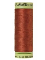 Mettler Threads Mettler Silk Finish 60wt Solid Cotton thread  220yds/ 200m #1347 Dirty Penny
