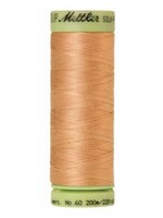 Mettler Threads Mettler Silk Finish 60wt Solid Cotton Thread 220yds/200m #0260 Oat Straw