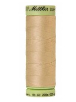 Mettler Threads Mettler Silk-Finish 60wt Solid Cotton Thread 220yd/200M #0537 Oat Flakes