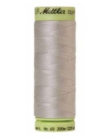 Mettler Threads Mettler Silk Finish 60wt Solid Cotton thread 220yd/200m #0331 Ash Mist