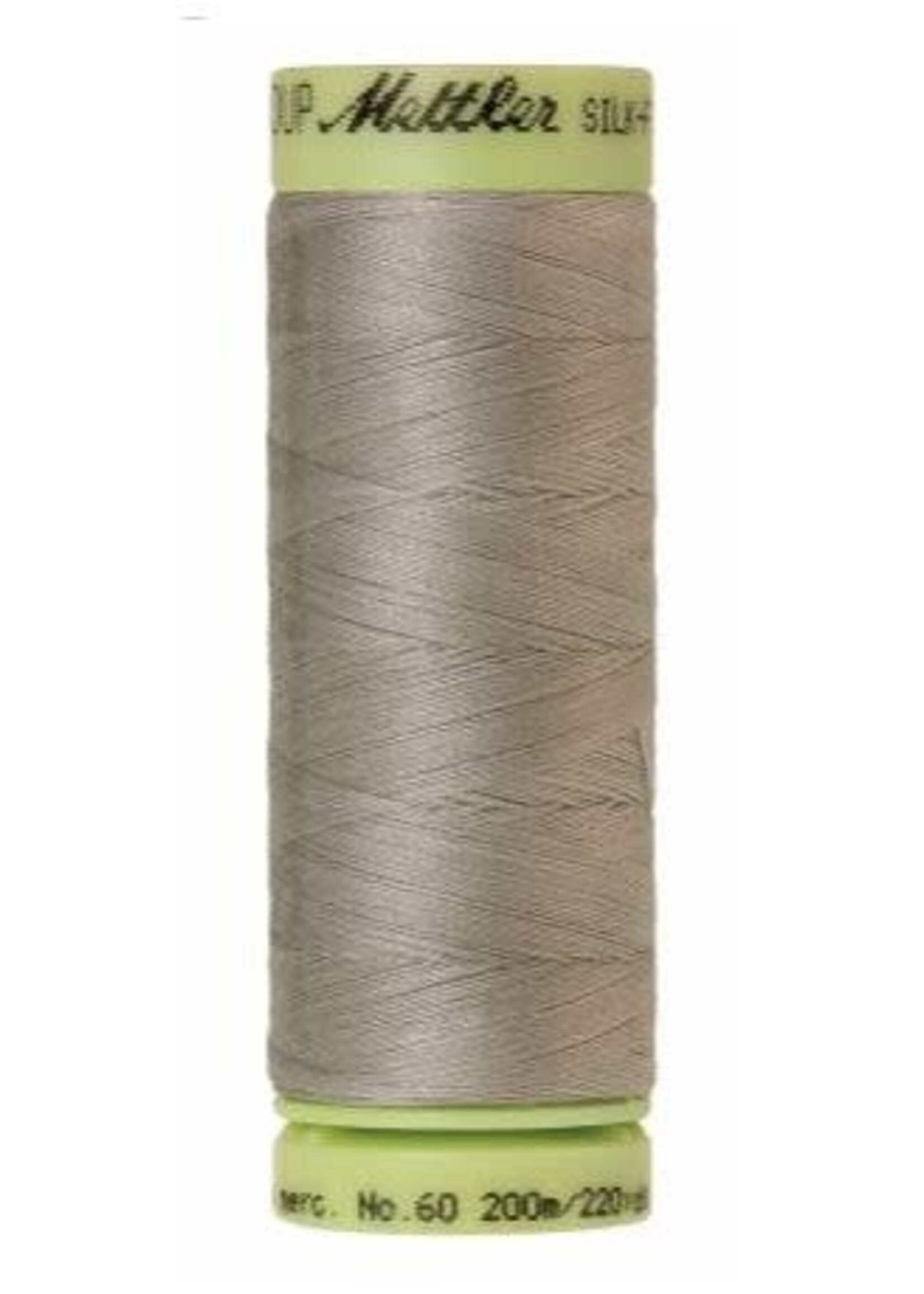 Mettler Threads Mettler – Cotton Thread – Silk Finish – 200m/220yds - Titan Grey #0413
