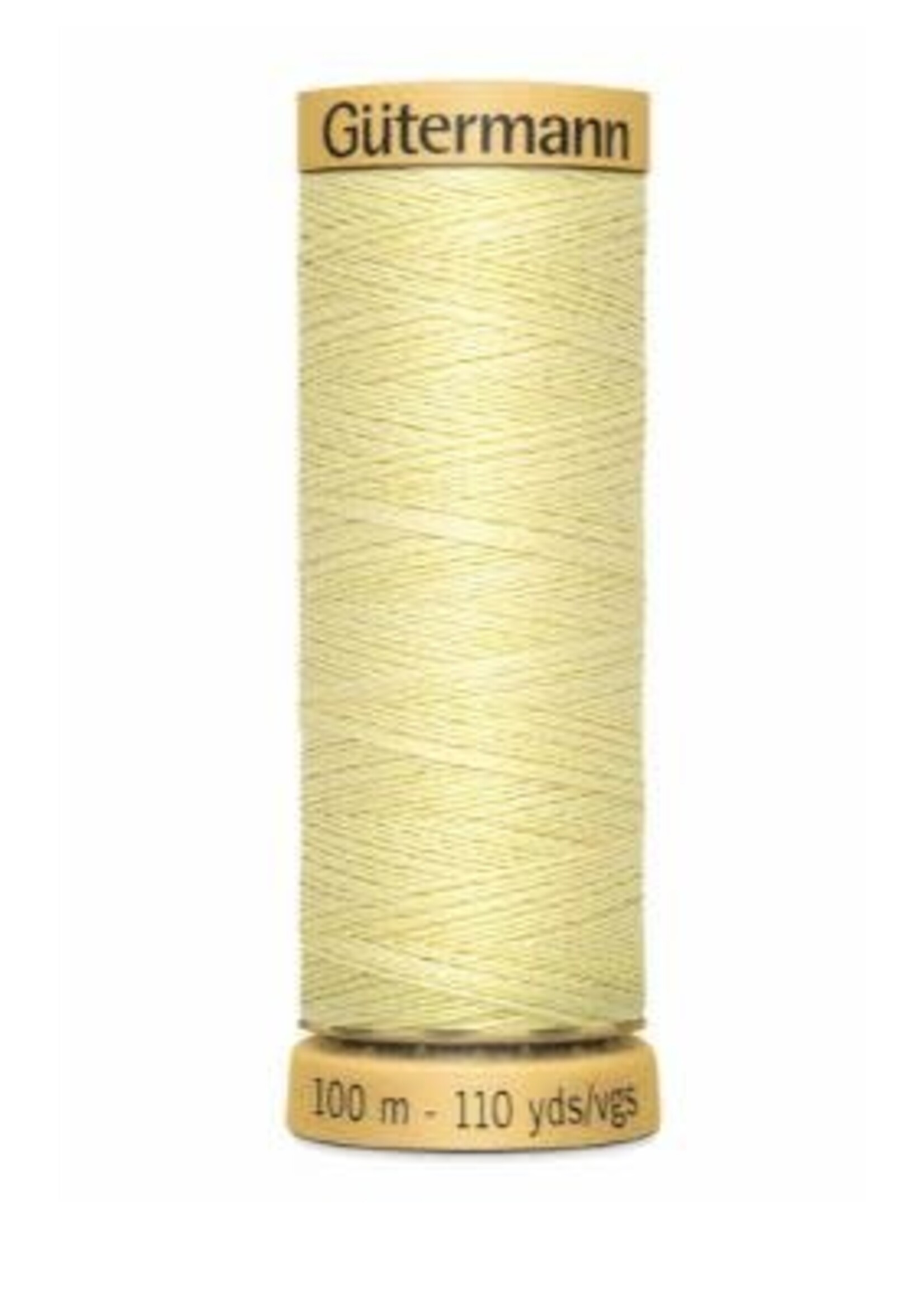 Gutermann Gutermann Cotton 100m -1370 Light Yellow