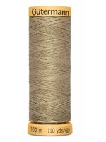 Gutermann Gutermann Cotton 100m -2410 Light Brown