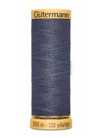 Gutermann Gutermann Cotton 100m -7400 Dark  Blue Slate