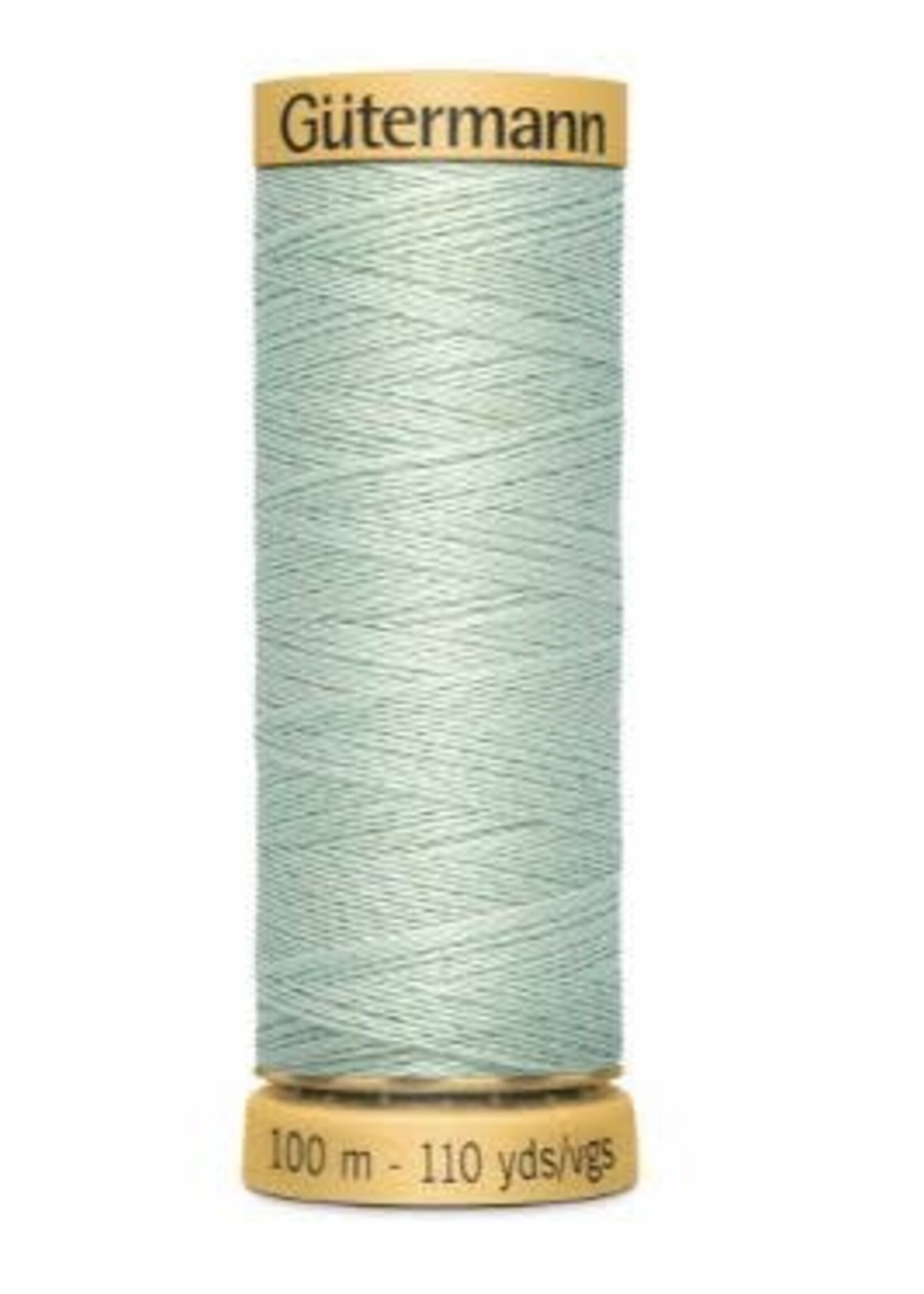 Gutermann Gutermann Cotton 100m -7490 Light Grey-Green