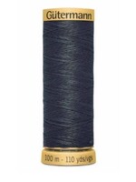 Gutermann Gutermann Cotton 100m -9800 Dark Blue-Grey