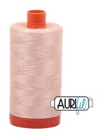 Aurifil Aurifil Mako Cotton Thread Solid 50wt 1422yds Apricot 2205
