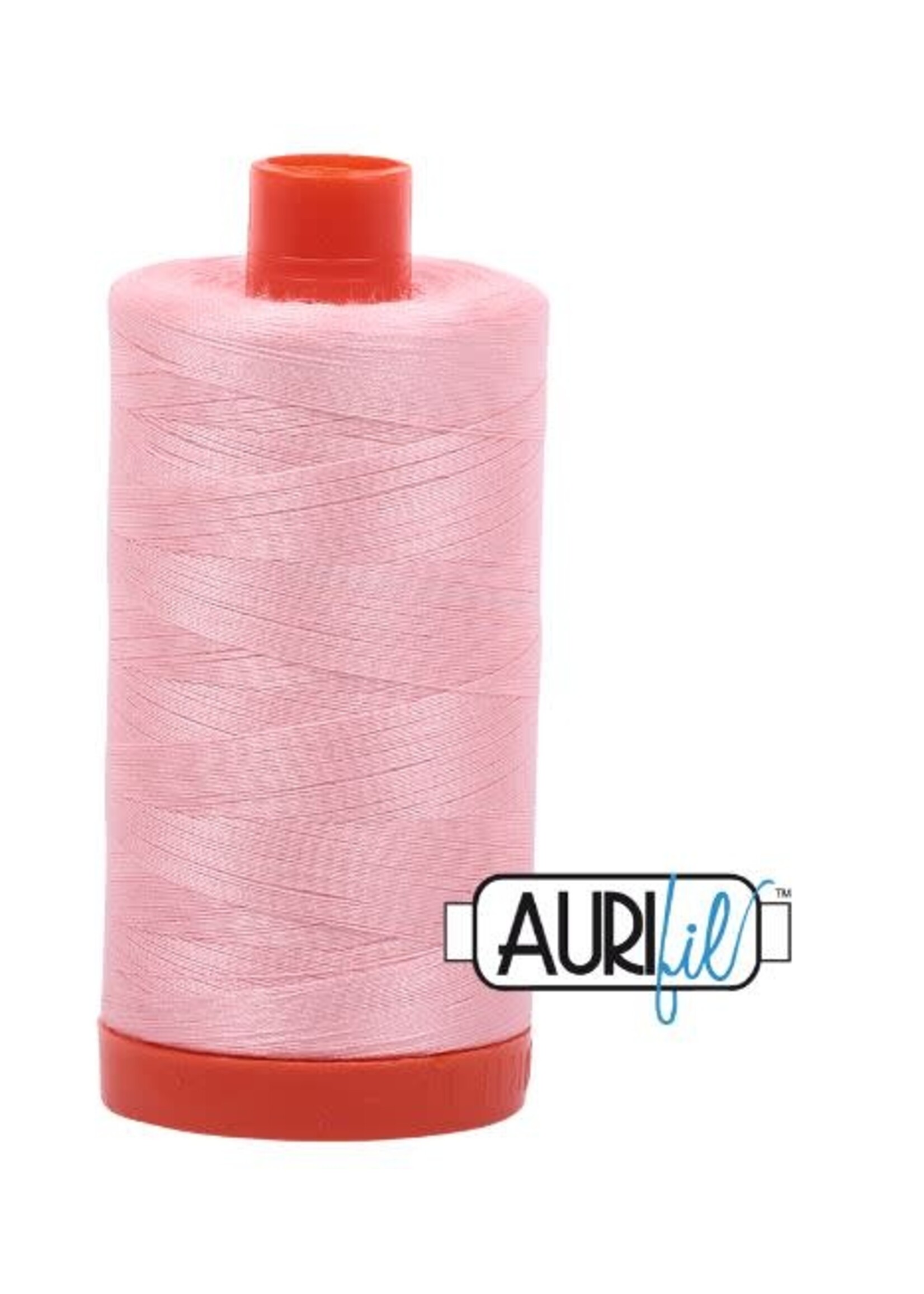 Aurifil Aurifil Mako Cotton Thread Solid 50wt 1422yds #2415 Blush