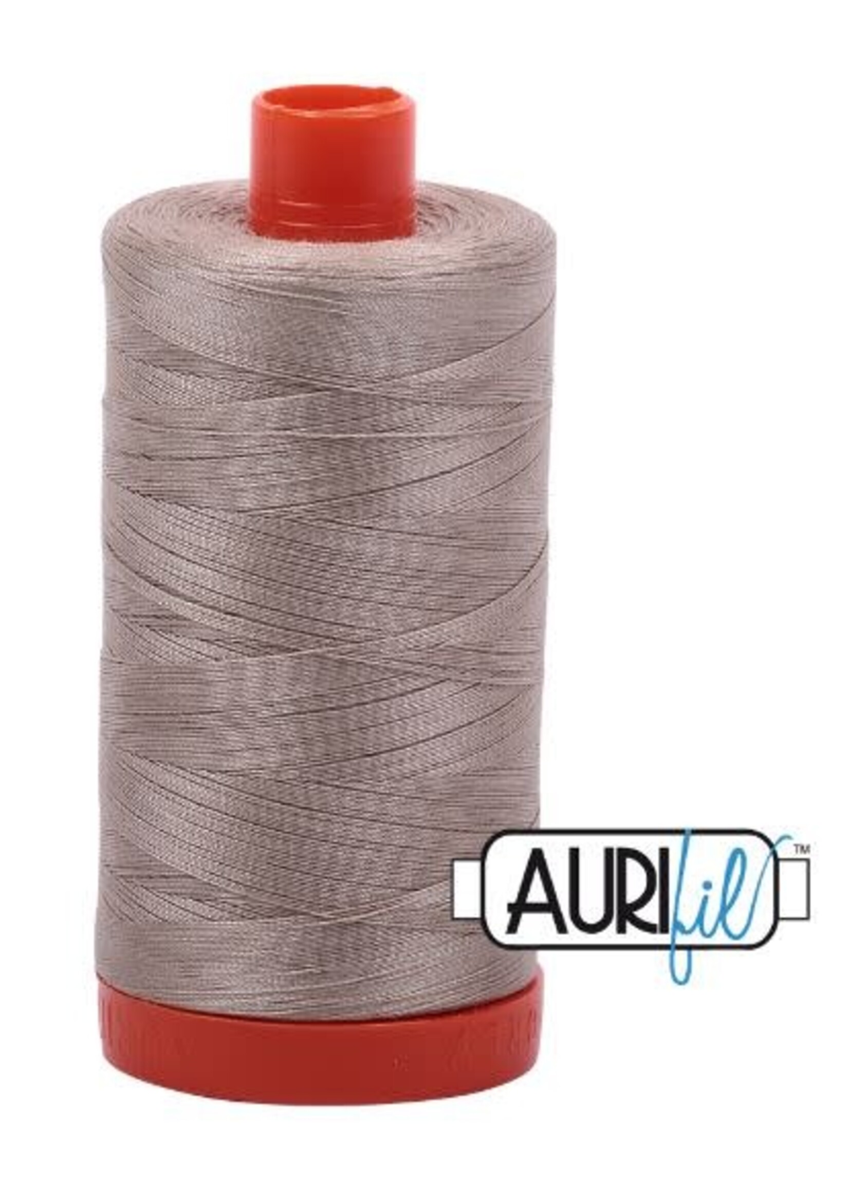 Aurifil Aurifil Mako Cotton Thread Solid 50wt 1422yds #5011 Rope Beige
