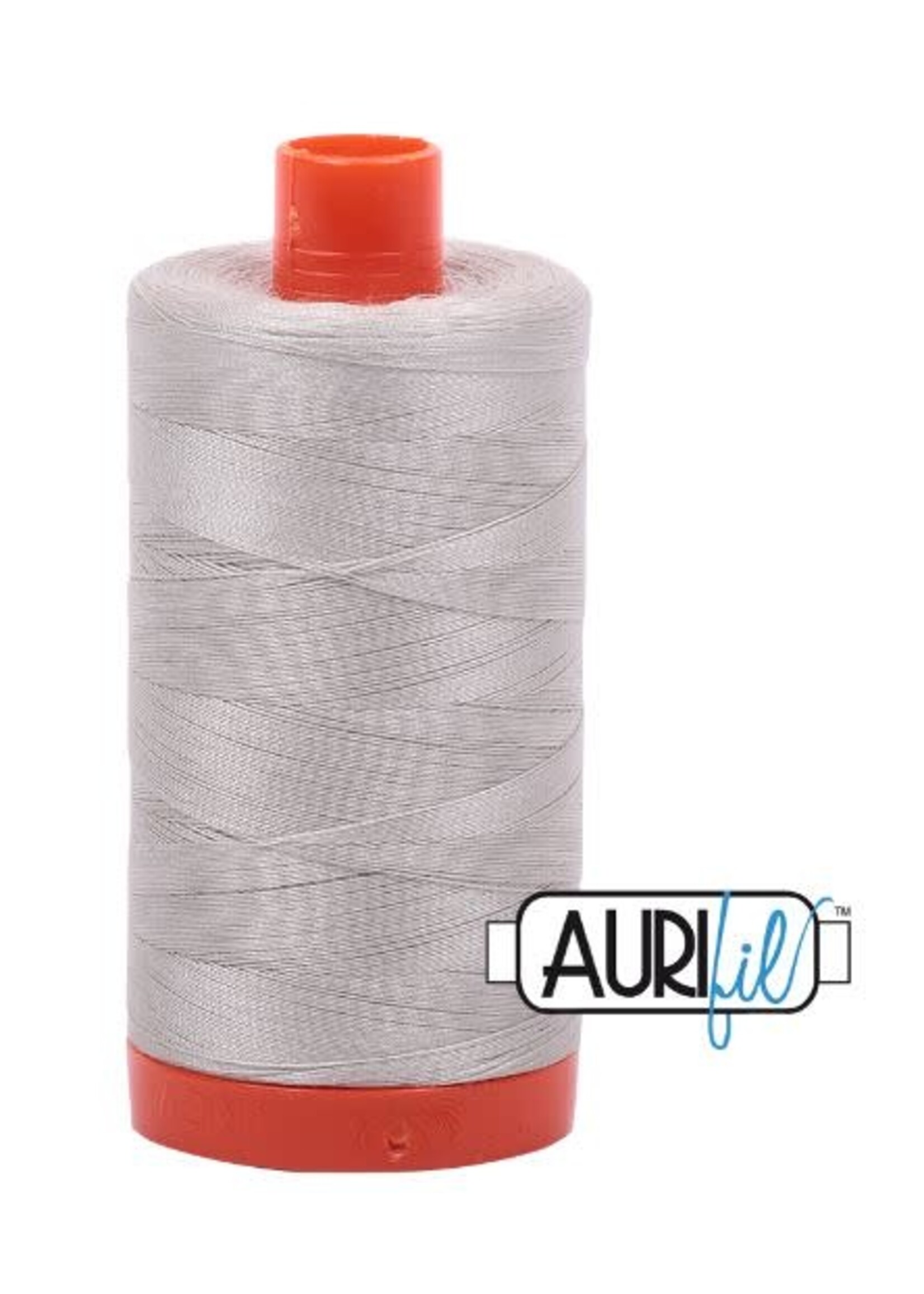 Aurifil Aurifil Mako Cotton Thread Solid 50wt 1422yds 6724 Moonshine