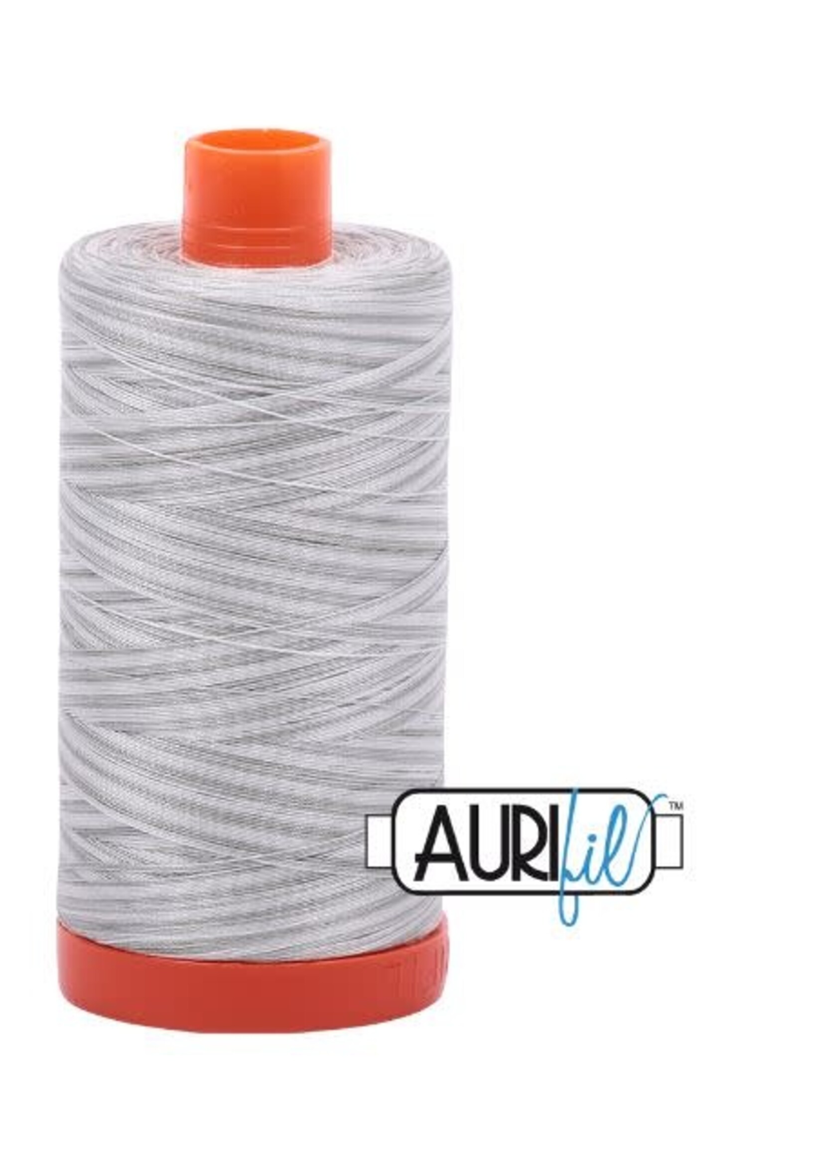 Aurifil Aurifil Mako - Cotton Thread - Variegated - 50wt - 1300m/1422yds - Silver Moon #4060