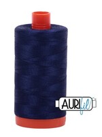 Aurifil Aurifil Mako Cotton Thread Solid 50wt 1422yds Midnight