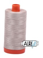 Aurifil Aurifil Mako Cotton Thread Solid 50wt 1422yds 6711 Pewter