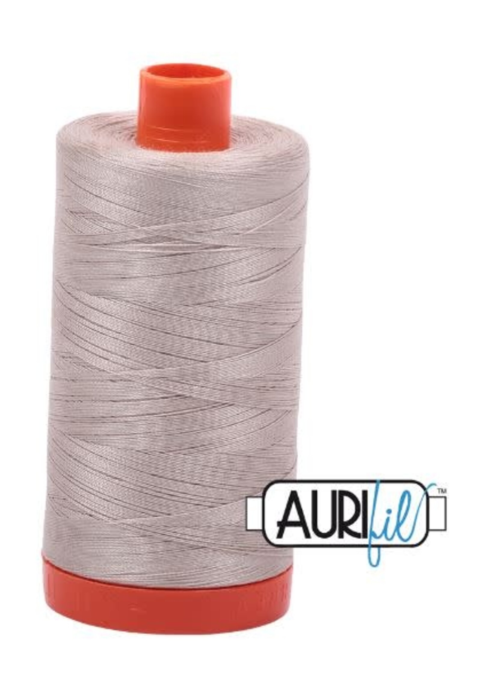 Aurifil Aurifil Mako Cotton Thread Solid 50wt 1422yds 6711 Pewter