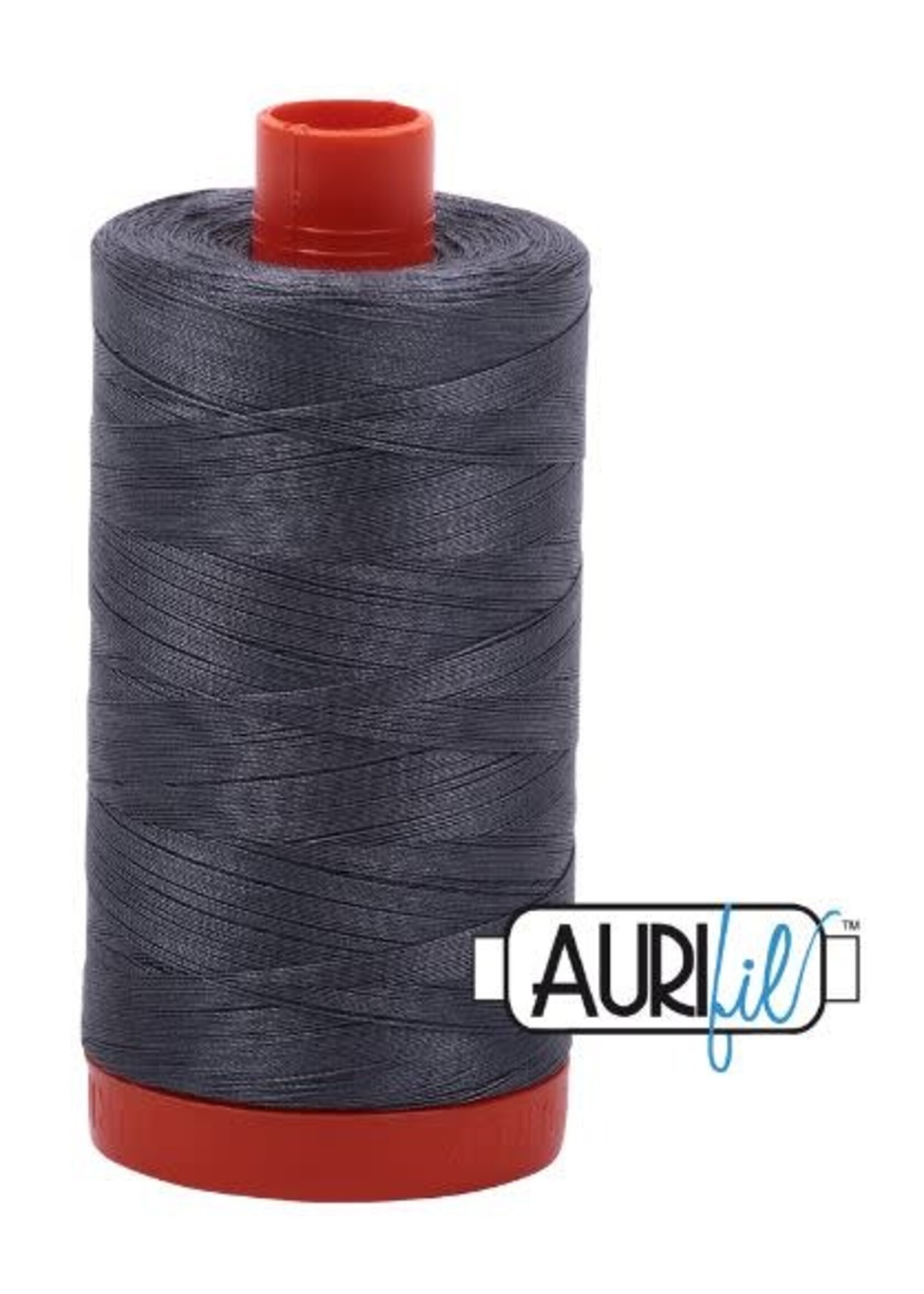 Aurifil Aurifil Mako Cotton Thread Solid 50wt 1422yds 6736 Jedi