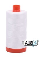 Aurifil Aurifil Mako - Cotton Thread - Solid - 50wt - 1300m/1422yds - Natural White #2021